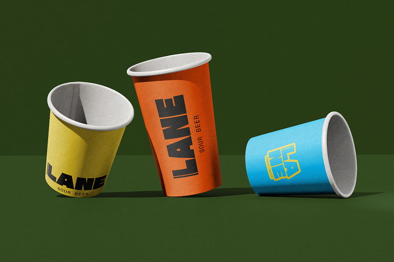 lane mockup verre